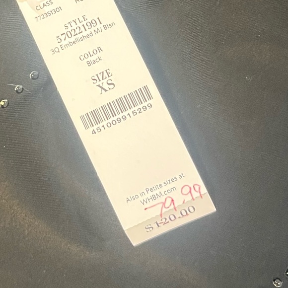 NWT White House Black Market mini dress - Picture 5 of 6